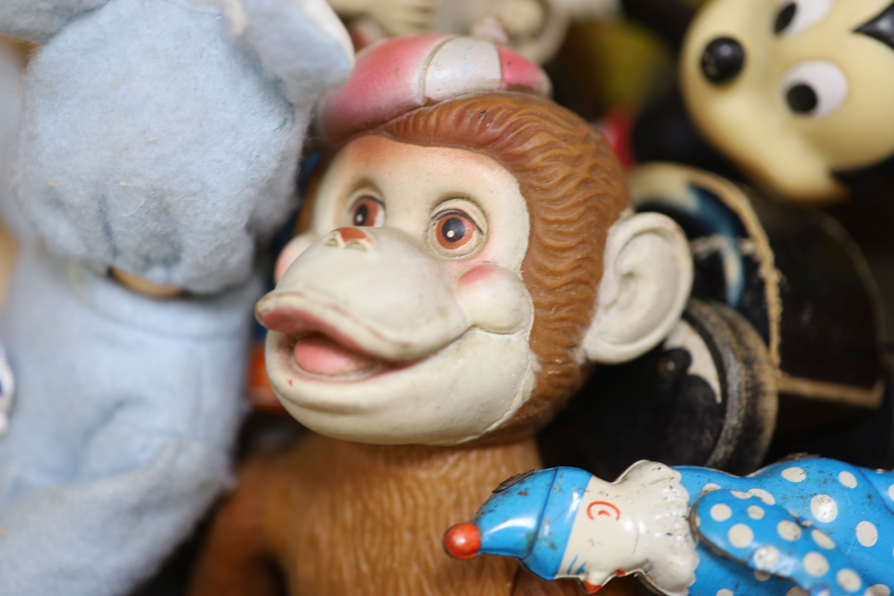 A mixed childrens toys